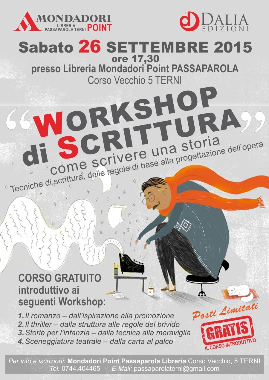 Come Scrivere Una Storia Workshop Gratuito Di Scrittura