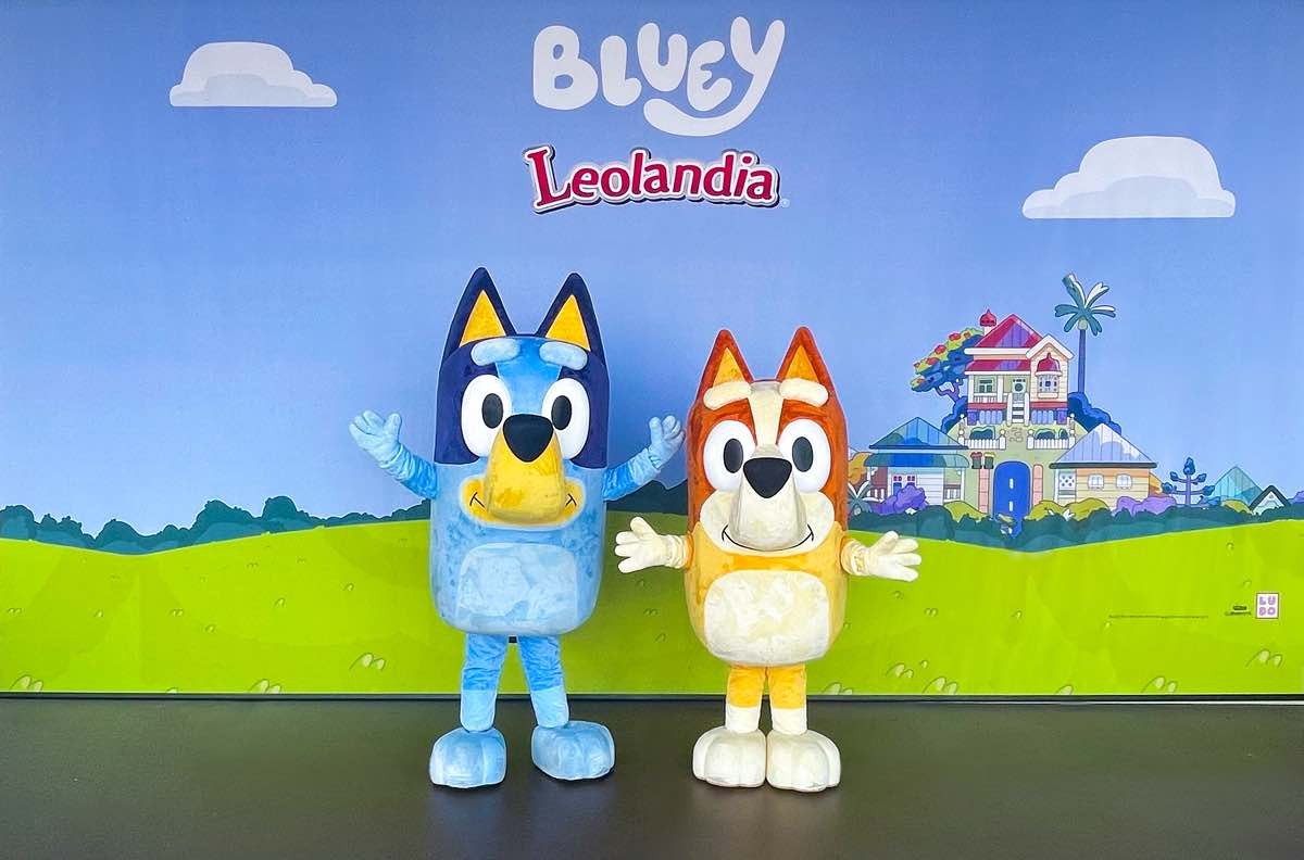 Direttamente dai cartoni animati, a Leolandia è arrivata Bingo, la  sorellina di Bluey!