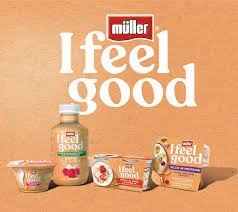 müller I feel good Proteine Yogurt 0%* Bianco alla Vaniglia + Granola  Proteica e Frutta Secca 140 g - it