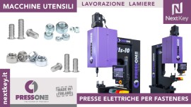 Presse di inserimento fasteners autoaggancianti nella lamiera