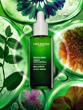 Yves Rocher presenta il nuovo Siero Cuoio Capelluto Balance, un trattamento botanico per capelli più luminosi e morbidi