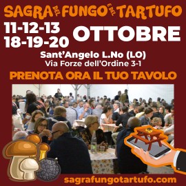 Sant'Angelo Lodigiano ospita l'evento “Re Tartufo e Mr. Fungo”: due weekend di sapori autunnali tra tartufi, funghi e divertimento per tutta la famiglia con l’intrattenimento della “Corte di Menelao”