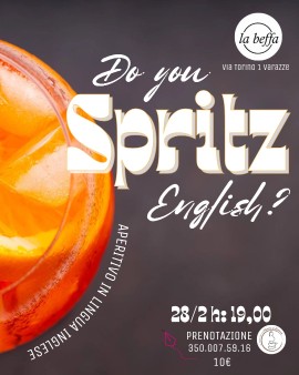 Do You Spritz English? Aperitivo in lingua inglese