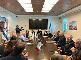 Delegazione di responsabili diocesani membri del CNPI in Israele su invito del Ministero del Turismo di Israele nell'anno del Giubileo. Messaggio congiunto di Patriarcato e Custodia