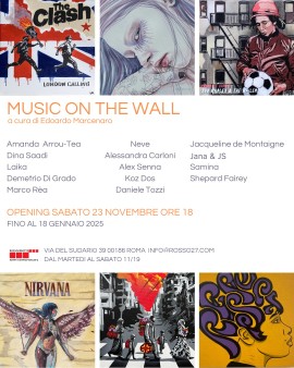 Mostra collettiva: Music on the wall