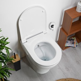 Rivoluziona il tuo bagno: spazio, comfort e innovazione con il WC Bidet combinato ZETA di Ceramica Tuscia