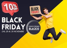 Black Friday 2024: SpedireAdesso.com offre il 10% di sconto sulle spedizioni fino a 100 kg