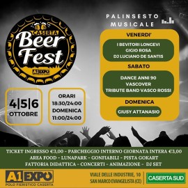 A tutta birra All'A1Expò arriva il Caserta Beer Fest