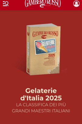 GUIDA GAMBERO ROSSO, ecco le 6 nuove gelaterie che ottengono i ‘TRE CONI’