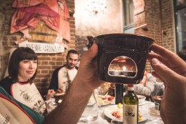 Una Carovana della Bagna Cauda dalla Liguria al Piemonte