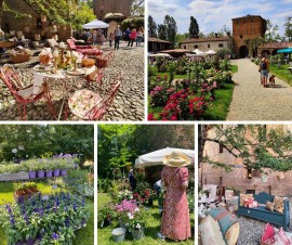 La primavera del giardinaggio al Castello di Paderna (PC)