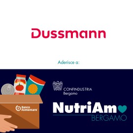 Dussmann Service sostiene “NutriAmo Bergamo” con un impegno concreto a favore del territorio