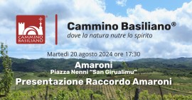 Cammino Basiliano®: presentazione Raccordo Amaroni