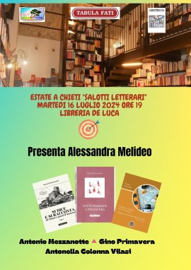 Estate a Chieti con presentazioni libri alla libreria De Luca