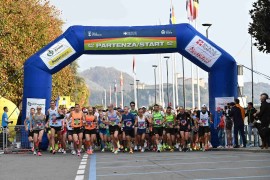 A Marco Corti e Serena Natolini la XIII SPORTWAY Lago Maggiore Marathon