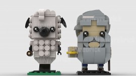 Franky Rebrick presenta il nuovo BrickHeadz ispirato alla tradizione abruzzese: un omaggio al pastore e alla cultura pastorale