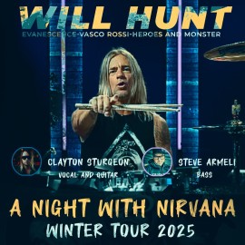 A Night with Nirvana, Will Hunt fa tappa a Frosinone