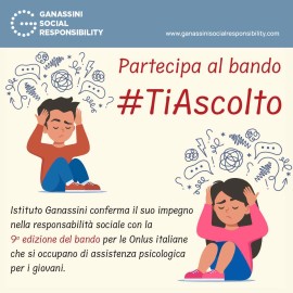 Bando sociale #TiAscolto di Istituto Ganassini: il vincitore è Croce Rossa Italiana – Comitato di Udine ODV