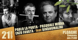 MSB24: Pablo La Porta, Pasquale Mirra, Enzo Favata feat. Bindhumalini Narayanaswamy al convento di Ploaghe