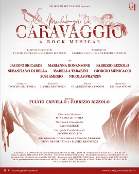 Riprende il tour di Caravaggio - A Rebel Rock Musical