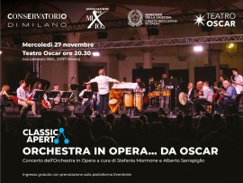 Orchestra in Opera… da Oscar