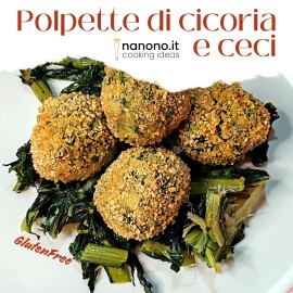 Polpette senza glutine di cicoria e ceci - nanono.it