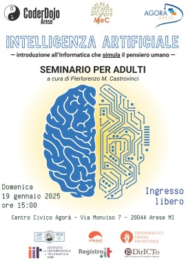 “Intelligenza Artificiale” ad Arese, 19/01/2025 ore 15