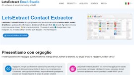 Email Extractor LetsExtract 7 è ufficialmente disponibile in Italia