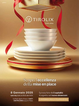 A CHIETI il nuovo SHOWROOM TIROLIX: eccellenza, innovazione e lavoro per il territorio e l’Europa