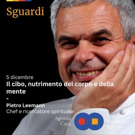 Il cibo, nutrimento del corpo e della mente: Pietro Leemann a “Sguardi”,  incontro online gratuito di Unione Buddhista Italiana