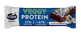 MATT presenta la nuova barretta proteica VEGGY PROTEIN COCCO E MANDORLE, 100% vegetale, croccante e golosa