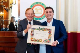 Giovanni Angelucci vince il premio giornalistico “Gianni Fossati 2024” dell’Accademia Italiana della Cucina