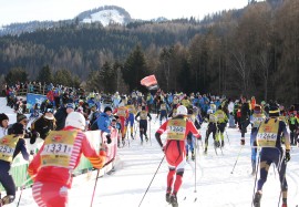 Lo skiri trophy della val di fiemme. Mondiale del fondo in miniatura