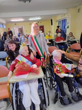 Grande festa alla RSA “Maero” per i 100 anni di Esterina e Lucia