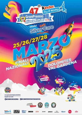 Programma Finali Nazionali 47° Granpremio Giovanissimi KINDER JOY OF MOVING – TROFEO SILVER®CARE