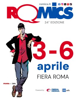 Dal 3 al 6 aprile tutti a Romics!