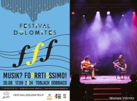 Francesco Loccisano – Marcello De Carolis - duo di chitarra battente - al Dolomites Festival di DOBBIACO 