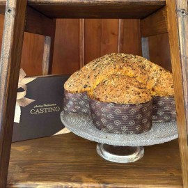 Colomba salata alla Norma è la nuova creazione firmata da Davide Muro dell’Antica Pasticceria Castino di Pinerolo 