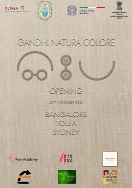 GANDHI NATURA COLORE: Bangalore (India), Tolfa (Italia), Sydney (Australia)