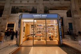 Per la prima volta la bellezza professionale [ comfort zone ] in un Pop-Up Store a Milano, in Stazione Centrale