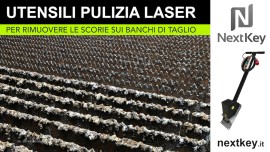 Utensili pulisci griglie per macchine taglio laser fibra ottica