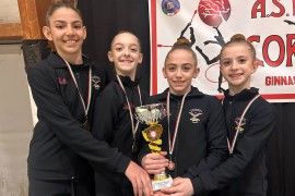 La Ginnastica Petrarca vola alle finali nazionali del Campionato di Squadra Allieve