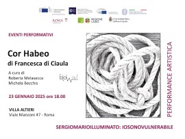 Cor Habeo - Performance di Francesca di Ciaula