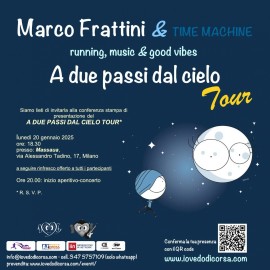 Marco Frattini torna live con il tour ‘A due passi dal cielo’