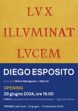 Diego Esposito. LVX ILLVMINAT LVCEM