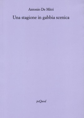 Antonio De Mitri presenta la silloge poetica “Una stagione in gabbia scenica”