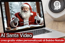 AI Santa Video: crea gratis video personalizzati di Babbo Natale 