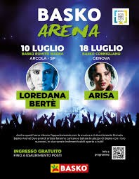 Torna Basko Arena con Loredana Bertè e Arisa  