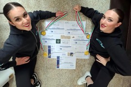 Due danzatrici casentinesi alla Ballet Staatstheather Augsburg