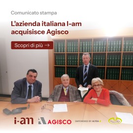 L’azienda italiana I-am acquisisce Agisco